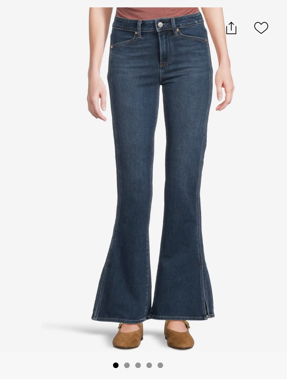 PAIGE Laurel Canyon Bootcut Jeans In Desolate